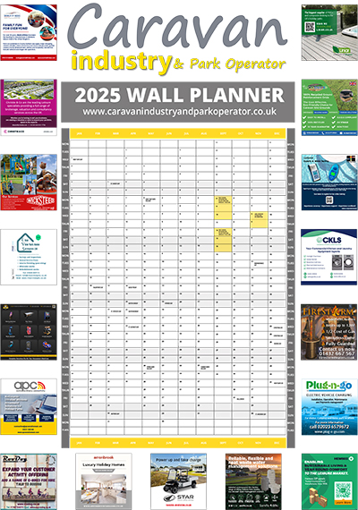 Caravan Wall Planner 2025