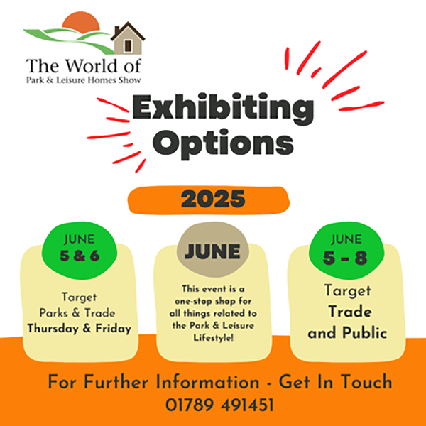 exhibiting options park leisure show
